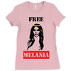 Free Melania Ladies Fitted T-Shirt