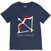 sagittarius rose V-Neck Tee