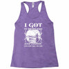 99 problems   fishin' solves all of em Racerback Tank