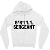 grill sergeant Zipper Hoodie