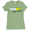 mommy eat veg Ladies Fitted T-Shirt