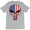 skull u.s.a. back T-Shirt