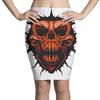 evil face Pencil Skirts