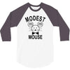 modest mouse rock band black hooded sweatshirt sz s m l xl 3/4 Sleeve Shirt