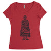 hero training Women's Triblend Scoop T-shirt