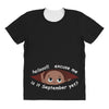 September Peeking Out Baby Boy All Over Women's T-shirt