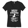 Best Friend Doberman Women's V-Neck T-Shirt