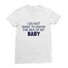 jacksons button Ladies Fitted T-Shirt