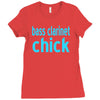 bass clarinet Ladies Fitted T-Shirt