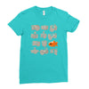 fisheye lens Ladies Fitted T-Shirt