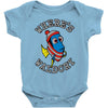 where's waldory (type) Baby Onesie