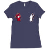 listen to your conscience Ladies Fitted T-Shirt
