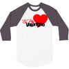 be my valentine 2 3/4 Sleeve Shirt