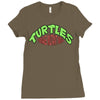 turtles2 Ladies Fitted T-Shirt