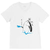 Fish Holdup V-Neck Tee