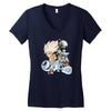 heroes of the space Women's V-Neck T-Shirt