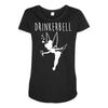 drinkerbell Maternity Scoop Neck T-shirt