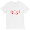we are everywhere rifles flag V-Neck Tee