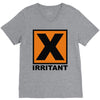 irritant symbol V-Neck Tee