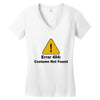 not found Women's V-Neck T-Shirt