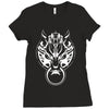 final fantasy cloudy wolf Ladies Fitted T-Shirt