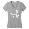 unisex funny graphic Women's V-Neck T-Shirt