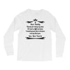 Dear Daddy, Thanks for Being my Dad Baby Boy Letter to Father Long Sleeve Shirts