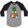 pineapple summer 3/4 Sleeve Shirt