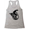 fangs dragon Racerback Tank