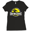 safari zone Ladies Fitted T-Shirt