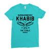 khabib the eagle Ladies Fitted T-Shirt