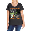 Learn it You Will Teach it i Shall Ladies Curvy T-Shirt