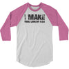 i make good looking kids 3/4 Sleeve Shirt