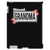 blessed grandma with flower white color iPad 3 and 4 Case