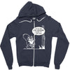im so old i cant remember where my nuts are Zipper Hoodie