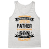 Super Cool Father Of A Freaking Awesome Son Tank Top