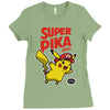 super pika bros Ladies Fitted T-Shirt