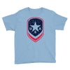 land of the free shield Youth Tee