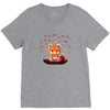 button masher V-Neck Tee