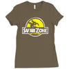 safari zone Ladies Fitted T-Shirt