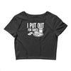 i put out for santa claus Crop Top