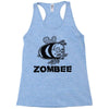 zombie bee Racerback Tank