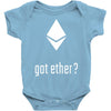 got ether ? Baby Onesie