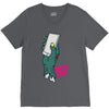 modern zombie V-Neck Tee