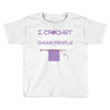 i crochet so i don't choke people save a life, send yarn Toddler T-shirt