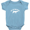 get to the point Baby Bodysuit
