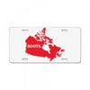 Canada Continent Roots License Plate