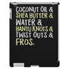 natural queens rock iPad 3 and 4 Case