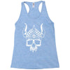 viking skull Racerback Tank