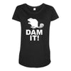 dam it! Maternity Scoop Neck T-shirt